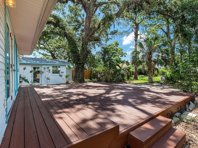 2724 Ashton Rd, Sarasota, FL 34231 - view of deck