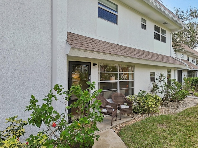 view of rear view of property