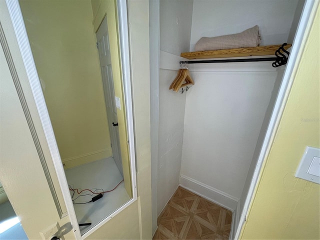 view of closet