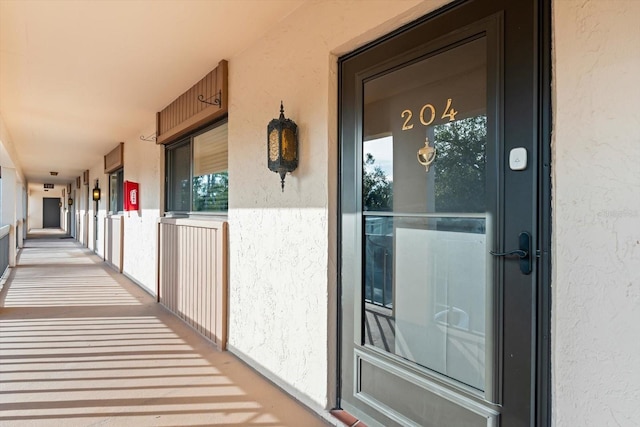 view of entrance to property