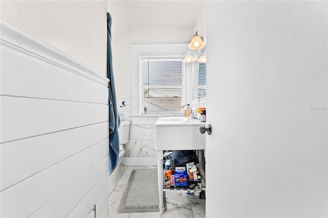 laundry area featuring sink