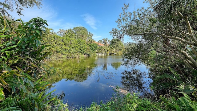 view of water feature