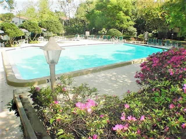 pool featuring a patio area