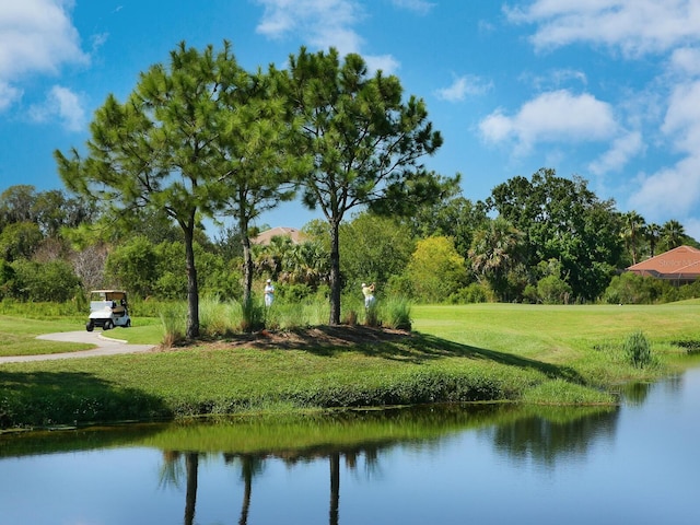 property view of water