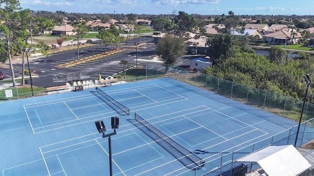 view of sport court