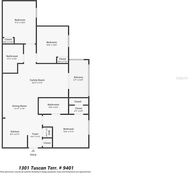 1301 Tuscan Ter Unit 9401, Davenport, FL 33896 - view of property floor plan