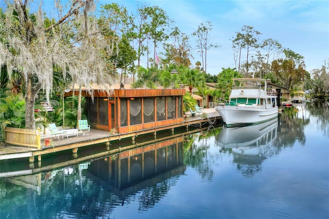 24120 Mink Rd, Astor, FL 32102 - dock with a water view