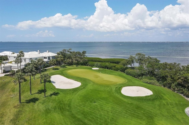 view of home's community featuring a water view