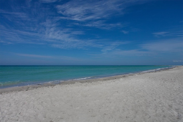 water view featuring a view of the beach