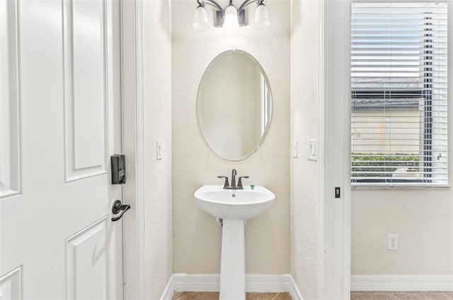 bathroom featuring a wealth of natural light