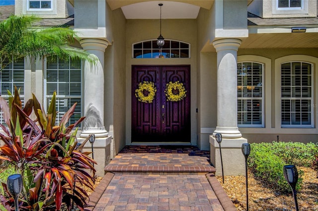 view of property entrance