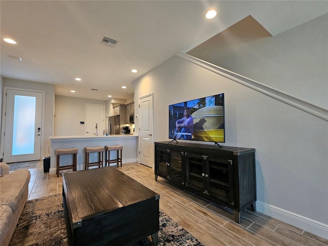 view of living room