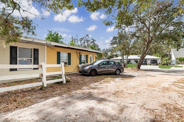 view of property exterior