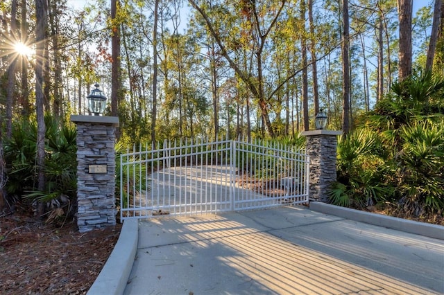 view of gate