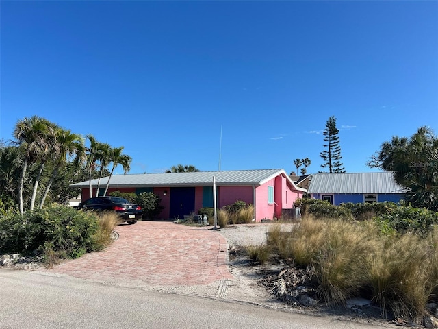 view of ranch-style house