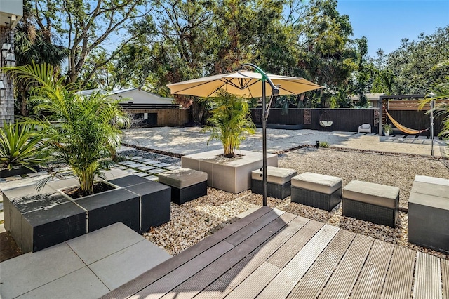 view of patio / terrace