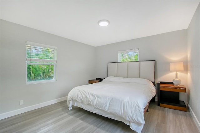 730 40th St, Sarasota, FL 34234 - bedroom featuring light wood finished floors