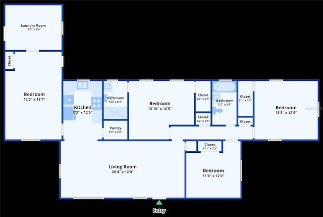 730 40th St, Sarasota, FL 34234 - view of property floor plan