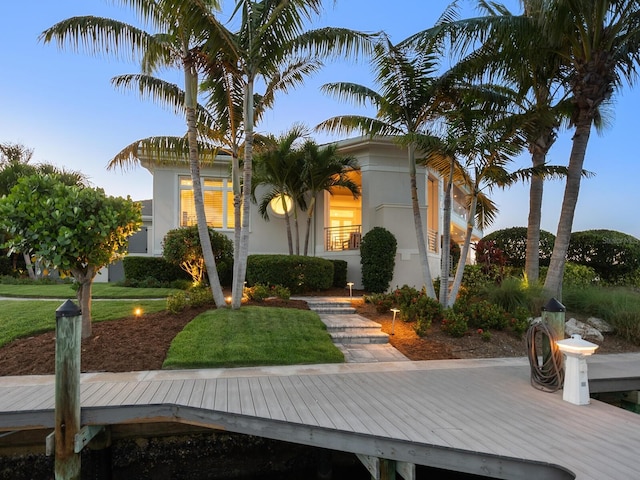 view of mediterranean / spanish-style house