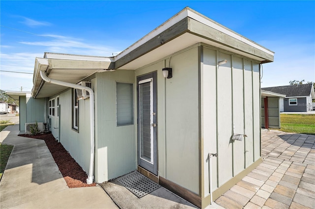 exterior space with a patio area