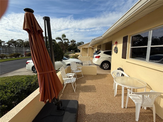 view of patio