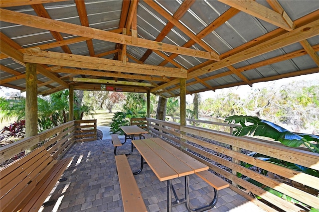 view of patio