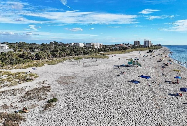 water view with a beach view