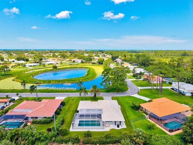 482 Rubens Dr E, Nokomis, FL 34275 - aerial view of residential area with a large body of water