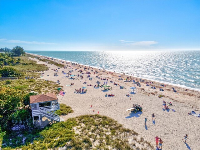 482 Rubens Dr E, Nokomis, FL 34275 - water view with nearby beach