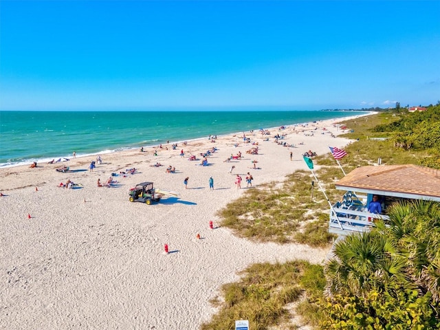 482 Rubens Dr E, Nokomis, FL 34275 - water view with local beach