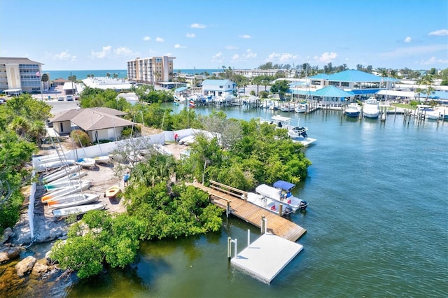 482 Rubens Dr E, Nokomis, FL 34275 - bird's eye view of a large body of water