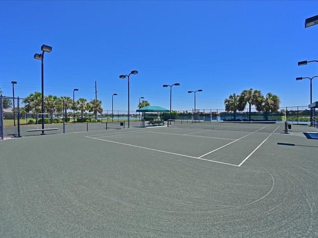 view of sport court featuring basketball court