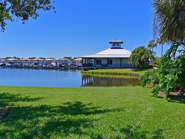 property view of water