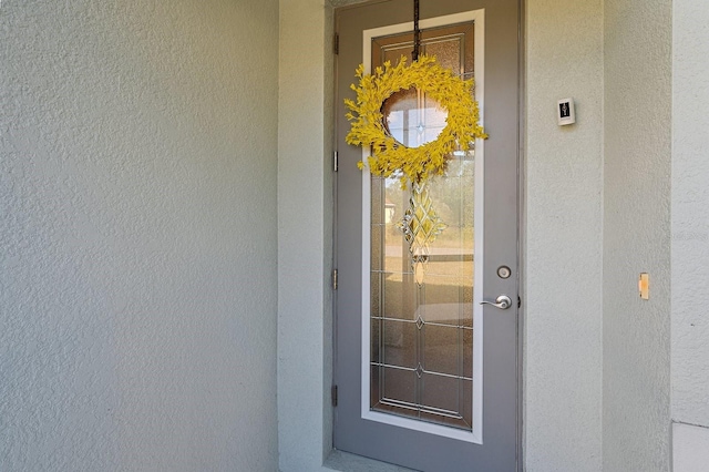 view of property entrance