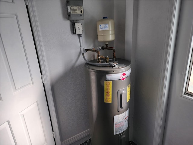 utilities featuring water heater