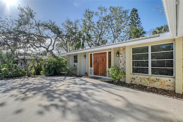 view of ranch-style house