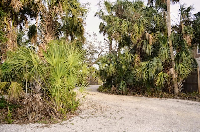 view of road