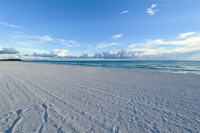 water view featuring a view of the beach