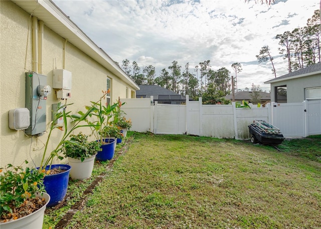 1877 Dragonfly Ave, North Port, FL 34288 - view of yard with a gate