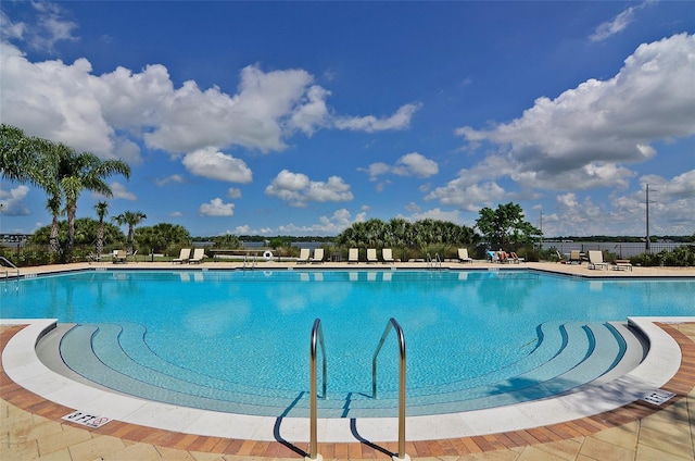 view of pool