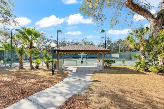 surrounding community featuring a gazebo