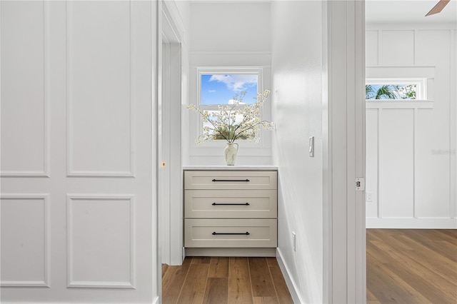 view of closet