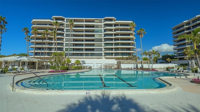 view of swimming pool