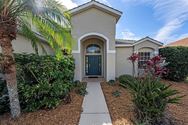 view of property entrance