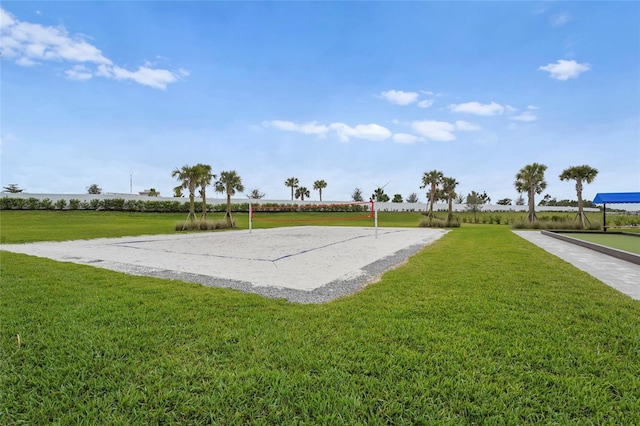 5107 Coral Reef Way, Bradenton, FL 34211 - view of community with a yard and volleyball court