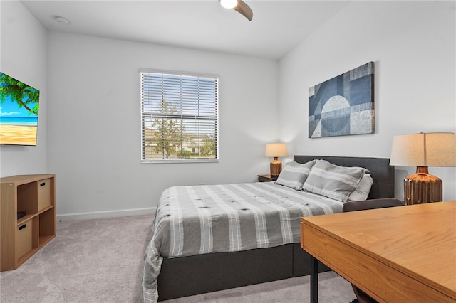 5107 Coral Reef Way, Bradenton, FL 34211 - carpeted bedroom featuring baseboards and a ceiling fan