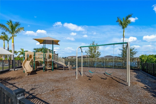 view of play area