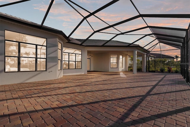4779 Pastel Ct, Sarasota, FL 34240 - view of patio / terrace with a lanai