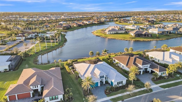 4779 Pastel Ct, Sarasota, FL 34240 - aerial perspective of suburban area featuring a large body of water