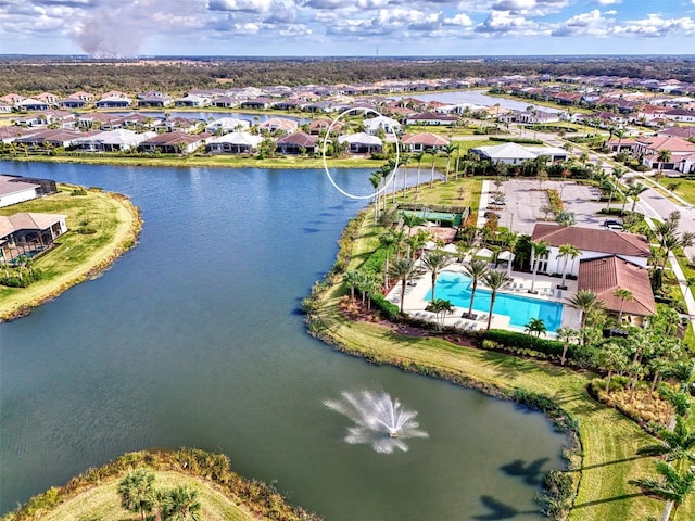 4779 Pastel Ct, Sarasota, FL 34240 - aerial perspective of suburban area with a large body of water